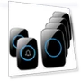 Thumbnail Waterproof Wireless Doorbell Kit with 1000ft Range — Kits, Full House