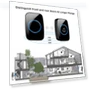 Thumbnail Waterproof Wireless Doorbell Kit with 1000ft Range — Kits, Full House