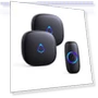 Thumbnail Wireless Doorbell with 2 Receivers, Adjustable Volume, 58 Chimes, 1000Ft Range — Push Buttons, SECRUI
