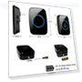 Thumbnail Waterproof Wireless Doorbell Kit with 1000 Feet Range and 60 Chime Options — Kits, Full House