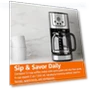 Thumbnail Drip Coffee Maker 12 Cup with Carafe and Reusable Filter, Stainless Steel — Coffee Makers, Amazon Basics