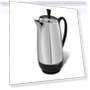 Thumbnail 12 Cup Electric Coffee Percolator with Stainless Steel Basket — Electric Coffee Brewers, Farberware