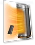 Thumbnail PTC Ceramic Space Heater with Remote, 1500W Fast Heating, 70° Oscillation — Portable Heating Solutions, Dreo