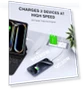 Thumbnail 50W USB C Fast Charger Block, 5-Port Type C Wall Charger Brick — Charging Solutions, Qwinjwin