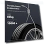 Thumbnail 3 Pack 10 ft Lightning Charging Cable - MFi Certified Fast Charging Nylon Braided Cord — Lightning, Bkayp