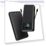 Thumbnail Portable Charger 33800mAh USB C Power Bank with Built-in Cables & AC Wall Plug — Charging Solutions
