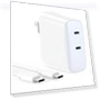 Thumbnail 40W Dual USB C Charger with 6.6ft Cable — Charging Solutions, Dongguan Mizhi Technology Ltd.