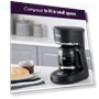 Thumbnail Programmable Coffee Maker, 5 Cups with Auto Pause, Glass Carafe, Compact Design — Coffee Makers, Mr. Coffee