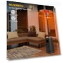 Thumbnail 50,000 BTU Patio Heater with Sand Box, Table Design, Outdoor Heater for Home — Fire Glass, EAST OAK