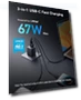 Thumbnail 67W USB C GaN 3-Port Fast Wall Charger — Charging Solutions, Anker