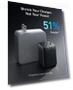 Thumbnail 67W USB C GaN 3-Port Fast Wall Charger — Charging Solutions, Anker