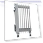 Thumbnail Oil-Filled Radiator Space Heater with Adjustable Thermostat — Portable Heating Solutions, Comfort Zone