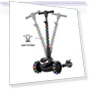Thumbnail 3-Wheel Light-Up Kick Scooter for Kids, Adjustable Handlebar, Foldable — Push Scooters, Jetson