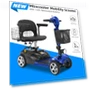 Thumbnail 4 Wheels Mobility Scooter for Adults & Seniors Up to 300LBS — Mobility Scooters, Mbxcooter