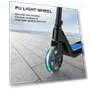 Thumbnail Electric Scooter for Kids with Adjustable Speed and Height — Balance Bikes, LINGTENG