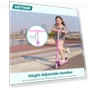 Thumbnail Kick Scooter for Kids with LED Lighted Wheels, Adjustable Handlebars — Push Scooters, Gotrax