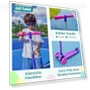 Thumbnail Kids Kick Scooter with LED Lighted Wheels and Adjustable Handlebars — Push Scooters, Gotrax