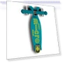 Thumbnail Maxi Deluxe Foldable LED Scooter for Kids with Light-Up Wheels — Push Scooters, Micro