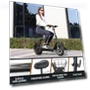 Thumbnail Peak 1200W Electric Scooter with Seat, 30 Miles Range, 20MPH, Foldable Commuter Scooter — Electric Vehicles, Caroma