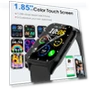 Thumbnail 1.85" Smartwatch with Bluetooth Call, Fitness Tracker, Heart Rate Monitor — Smartwatches, DUSONLAP