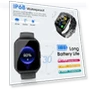 Thumbnail 1.85" Smartwatch with Bluetooth Call, Fitness Tracker, Heart Rate Monitor — Smartwatches, DUSONLAP
