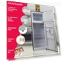 Thumbnail 2 Door Apartment Size Refrigerator with Freezer, Retro Chrome Handle, 7.5 cu ft — Cooling Solutions, Frigidaire