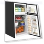 Thumbnail 3.2 Cu.Ft Mini Fridge with Freezer, Double Door Compact Refrigerator — Mini Fridges, HOMCOM