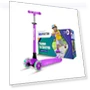 Thumbnail 3 Wheel Kick Scooter for Kids with LED Lights and Adjustable Handlebar — Electric Vehicles, HighMaster