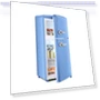 Thumbnail 4 Cu. Ft. Retro Mini Refrigerator with Freezer, Adjustable Thermostat, Removable Shelves — Mini Fridges, OOTDAY