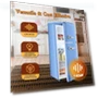 Thumbnail 4 Cu. Ft. Retro Mini Refrigerator with Freezer, Adjustable Thermostat, Removable Shelves — Mini Fridges, OOTDAY