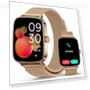 Thumbnail AI Voice Smartwatch for Women with Heart Rate Monitor, IP68 Waterproof — Smartwatches, SOUYIE