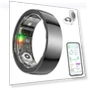Ceramic Smart Health Ring with Sleep Tracker, Step Tracker, Heart Rate Monitoring — Smart Rings, Shenzhen Xinzhiyan Technology Co., Ltd.