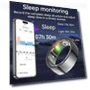 Thumbnail Ceramic Smart Ring with Fitness Tracker, Sleep & Heart Rate Monitor — Smart Rings, UXOXU