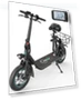 Thumbnail Electric Scooter for Adults with Seat, 20-25 Miles Range, 450W Motor — Electric Self-Balancing Scooters, Gyroor