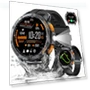 Thumbnail GPS Military Smart Watch with AMOLED Display, 100+ Sports Modes, IP68 Waterproof — Smartwatches, LIGE