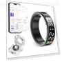 Thumbnail Smart Ring with LED Display, Health Tracker for Sports and Sleep Monitoring — Smartwatches, Mefoma