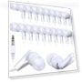 Thumbnail 100 Pack Wired Earbuds Bulk for Classroom, No Microphone, 3.5MM Jack — In-Ear Headphones, Kanayu