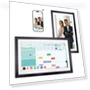 Thumbnail 15.6" Wall Digital Calendar with Touchscreen, Smart Home Hub, and Voice Assistant — Television, Changing