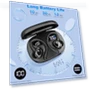 Thumbnail Bluetooth 5.4 Wireless Earbuds with Earhooks, 50H Playtime, ENC Noise Canceling, IP7 Waterproof — In-Ear Headphones, Hupoaf