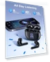 Thumbnail Bluetooth Wireless Earbuds with Deep Bass, 40H Playtime, IPX7 Waterproof — In-Ear Headphones, Daximen