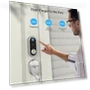 Thumbnail Fingerprint Electronic Deadbolt Door Lock with Keypad and Bluetooth — Smart Home Security, SMONET