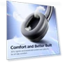 Thumbnail Hybrid Active Noise Cancelling Headphones with HD Sound — In-Ear Headphones, Vibeadio