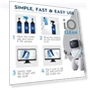 Thumbnail Screen Cleaner Spray Kit for Electronics - 16oz with Microfiber Cloth — Display Shields, iO CLEAN
