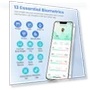 Thumbnail Smart Scale for Body Weight with BMI, Body Fat, Muscle Mass, Bluetooth Sync — Baby Scales, Etekcity