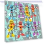 Thumbnail Bendable Robot Figures, Set of 12 Flexible Men — Stress Relievers, ArtCreativity