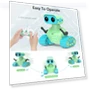 Thumbnail Rechargeable RC Robot Toy for Kids with Music and LED Eyes — Interactive Figures & Robots, ALLCELE