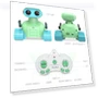 Thumbnail Rechargeable RC Robot Toy for Kids with Music and LED Eyes — Interactive Figures & Robots, ALLCELE