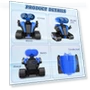 Thumbnail Remote Control Robot Toy with LED Eyes for Kids — Interactive Figures & Robots, MindPal