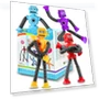 Thumbnail Sensory Travel Robot Toys for Kids, 4Pcs Set — Infant & Early Childhood Playthings, CHESLICR
