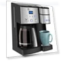 Thumbnail Single Serve + 12 Cup Coffee Maker, 3-Sizes: 6-Ounces, 8-Ounces and 10-Ounces, Stainless Steel — Coffee & Espresso Combos, Cuisinart